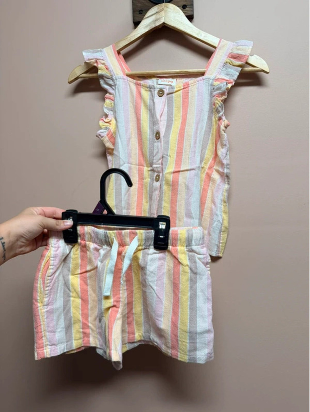 Girls cat & jack outfit set